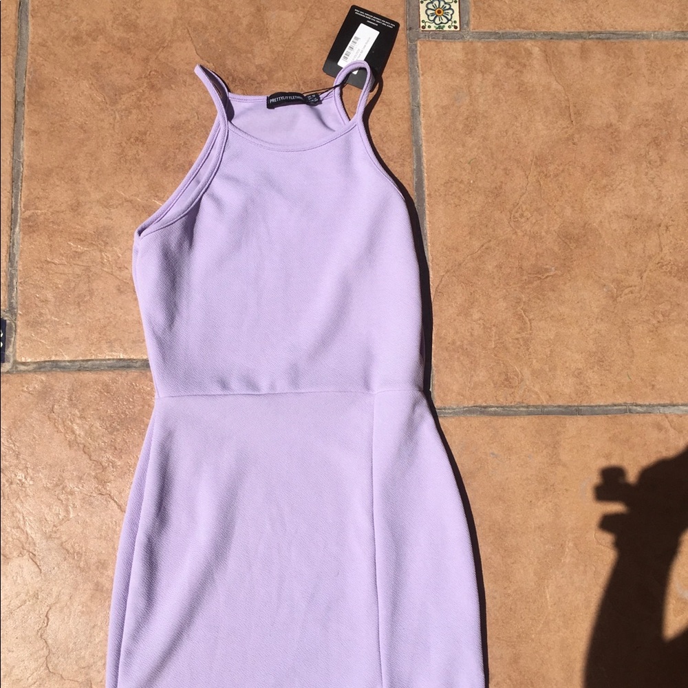 Pretty little thing violet dress